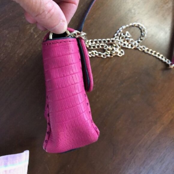 JUICY COUTURE Pink Gold Chain Crossbody Mini G Bag 2013 - Picture 13 of 15